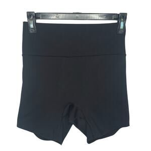 ECHT High Rise Bike Shorts 3" Medium Black No Center Seam Gym Workout Athletic